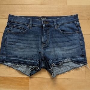 Banana Republic Indigo Denim Jean Shorts | Classic Blue Wash | Summer Casual